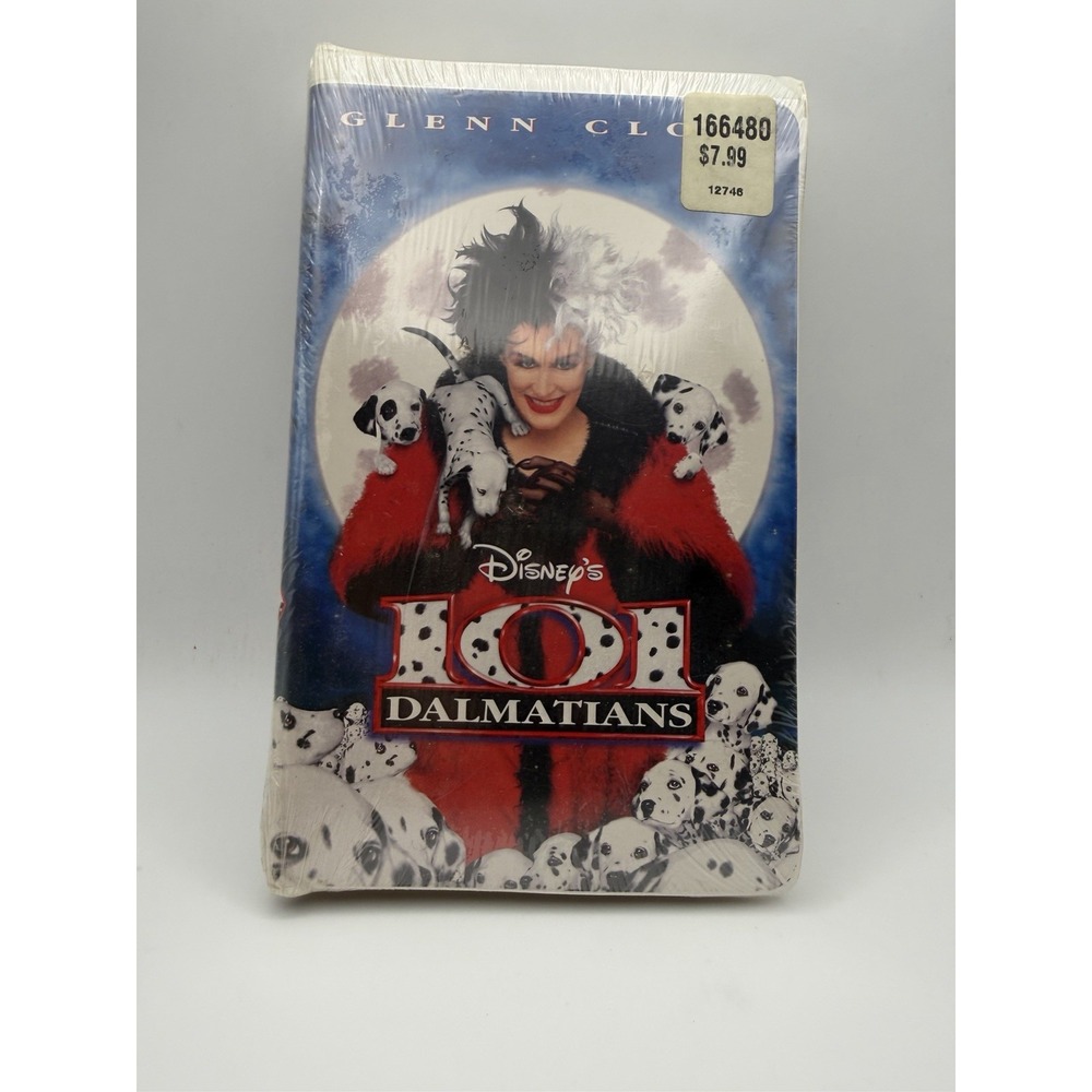 101 Dalmatians (VHS, 1997, Clam Shell) New Sealed